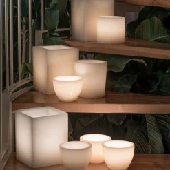 Viadurini Handmade Candles Duftkerzen-Duftende Wachslaterne kratzte mit Kerze Made in Italy - Famme