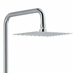 Viadurini Taps Duschsäulen-Duschsäule mit Messing-Einhebelmischer Made in Italy - Padula
