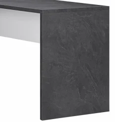 Viadurini Design Design Schreibtische-Eckiger Schreibtisch aus Melaminholz 2 Ausführungen - Analuisa