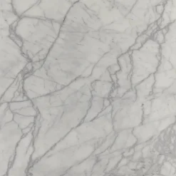 Viadurini Living Moderne Couchtische|Tulip Tische-Eero Saarinen Couchtisch aus Carrara-Marmor Statuarietto H 41, hergestellt in Italien – Scarlet