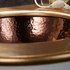 Viadurini Bathroom Waschbecken Aus Fire Clay-Einbauwaschbecken aus Schamotteton in 3 Ausführungen, hergestellt in Italien – Erioli