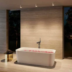 Viadurini Taps Badewannearmaturen-Einhebelmischer für freistehende Badewanne aus verchromtem Messing - Girino