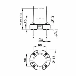 Viadurini Taps Badewannearmaturen-Einhebelmischer für freistehende Badewanne aus verchromtem Messing - Girino