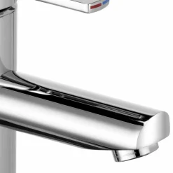 Viadurini Taps Waschbeckenarmaturen-Einhebel-Waschtischmischer aus Messing, kostbares Design - Zanio