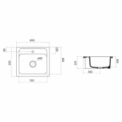 Viadurini Bathroom Keramikwaschbecken-Einloch-Arbeitsplatte und Wandeinsatz aus farbigem Keramik-Capri