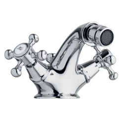 Viadurini Taps Bidetarmaturen-Einloch-Bidethahn aus Messing Klassisches Design Made in Italy - Lisca