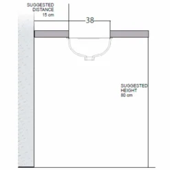 Viadurini Bathroom Waschbecken Aus Fire Clay-Einsatzwaschbecken Barock aus Fire Clay und 24k Gold handgemacht in Italien, Egeo