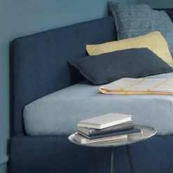 Bolzan Letti Maßgeschneiderte Möbel|Polsterbetten-Einzelbett, mit Eckkopfteil und Seitenwand Linie 4 Bozen