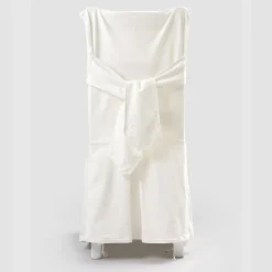 Viadurini Textile Italienische Mode-Eleganter Stuhlbezug für Wohnzimmer aus farbiger Baumwolle mit Rückenlehne - Filippa