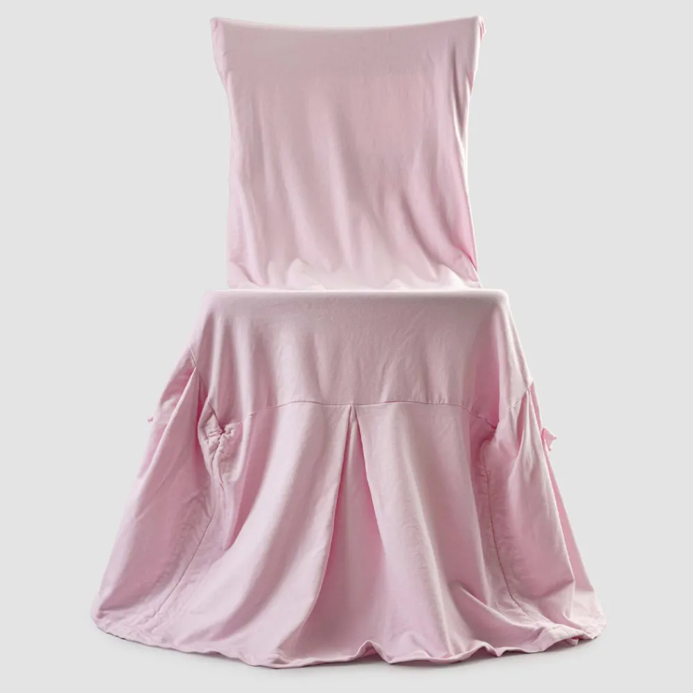 Viadurini Textile Italienische Mode-Eleganter Stuhlbezug für Wohnzimmer aus farbiger Baumwolle mit Rückenlehne - Filippa