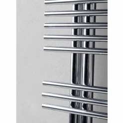 Viadurini Radiators Handtuchheizkörper Elektrisch-Elektrisch beheizter Handtuchhalter in verchromtem Stahl Design 700 W - Pfau