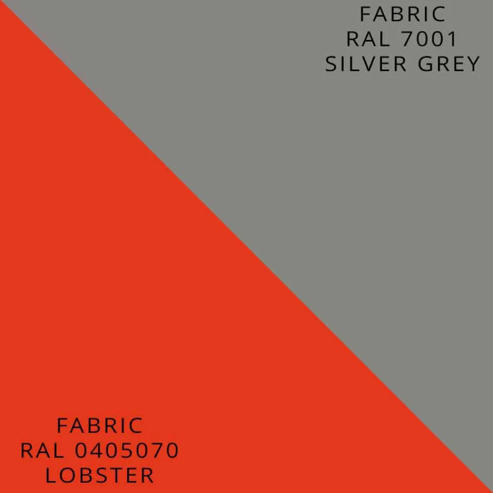 Viadurini Radiators Heizkörper Elektrisch-Elektrische Strahlungsplatte in Aluminium und farbigem Stoffdesign 150 W - Sam