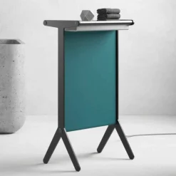 Viadurini Radiators Heizkörper Elektrisch-Elektrische Strahlungsplatte in Aluminium und farbigem Stoffdesign 150 W - Sam