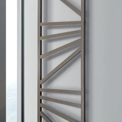 Viadurini Radiators Handtuchheizkörper Elektrisch-Elektrischer Handtuchwärmer mit quadratischen Elementen, hergestellt in Italien – Mandeln