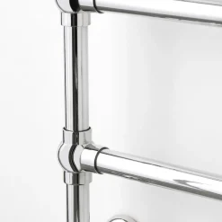 Scirocco H Handtuchheizkörper Elektrisch-Elektrischer Handtuchwärmer für Badezimmer aus Messing Made in Italy - Amira