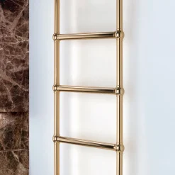 Viadurini Radiators Handtuchheizkörper Elektrisch-Elektrischer Handtuchwärmer aus Messing mit Verbindungskugeln, hergestellt in Italien – Ricotta