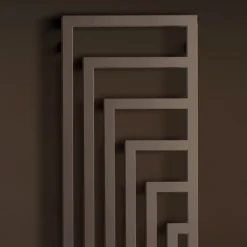 Scirocco H Handtuchheizkörper Elektrisch-Elektrischer Handtuchwärmer aus Stahl mit modernem Design Made in Italy - Potentia