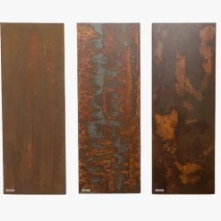 Viadurini Radiators Heizkörper Elektrisch-Elektrischer Heizkörper aus italienischem Marmorpulver Corten-Effekt - Linien