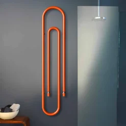 Scirocco H Heizkörper Elektrisch-Elektroheizkörper im Büroklammer Design Graffe von