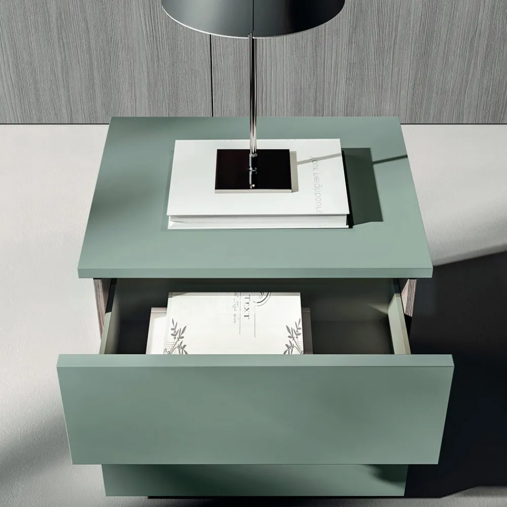 Viadurini Night Design Schlafzimmer Komplett-5-Elemente Schlafzimmer Luxus Made in Italy Möbel - Cristina