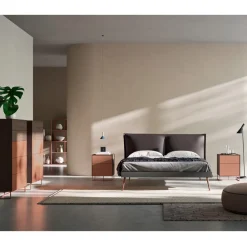 Viadurini Night Design Schlafzimmer Komplett-5-Elemente Schlafzimmer Made in Italy Luxusmöbel - Zakynthos