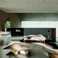 Viadurini Night Design Schlafzimmer Komplett-7-Elemente Schlafzimmermöbel Made in Italy - Ruby