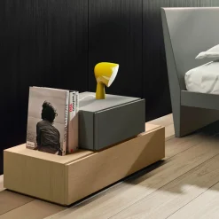 Viadurini Night Design Schlafzimmer Komplett-5-Elemente Schlafzimmermöbel im modernen Stil Made in Italy - Diamond