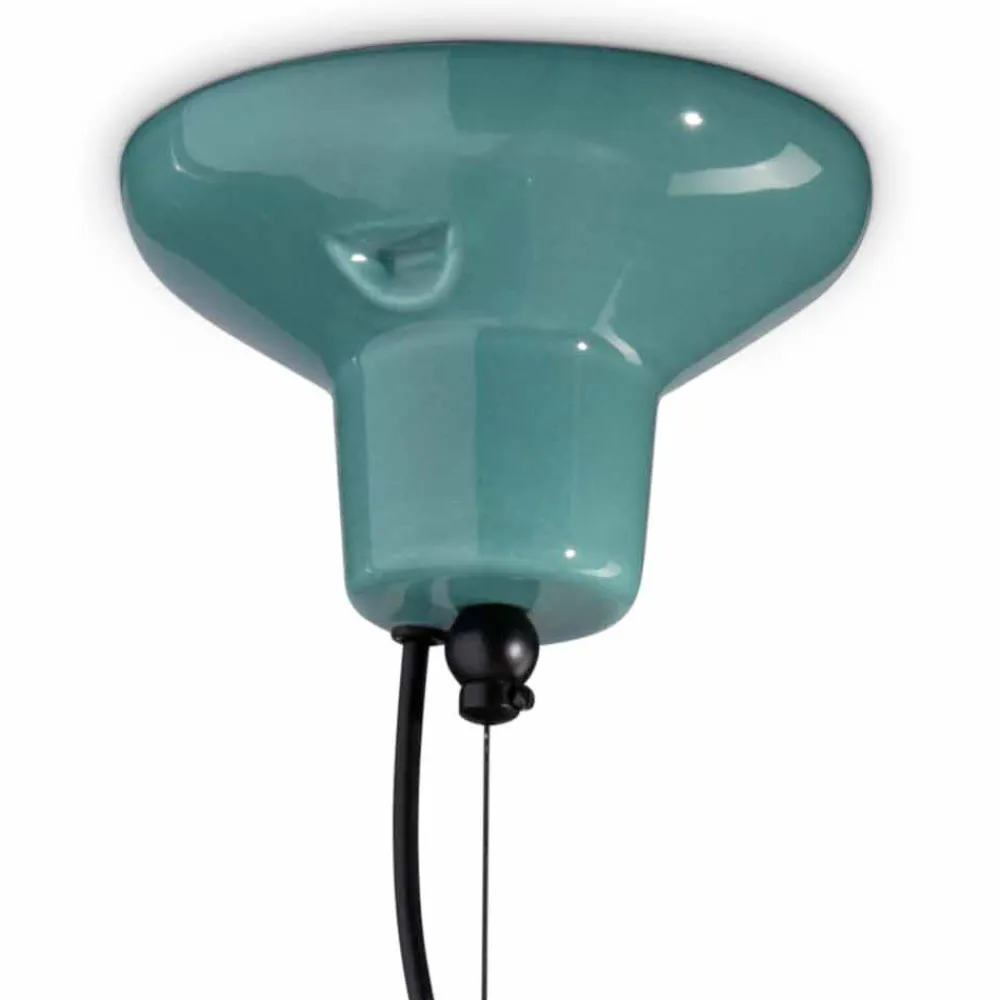 Ferroluce Moderne Pendelleuchten-4-Elemente-Lampe aus Keramik in verschiedenen Formen, hergestellt in Italien – Bumbum