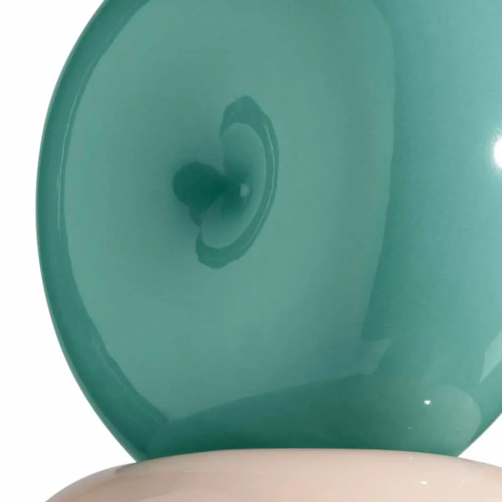 Ferroluce Moderne Pendelleuchten-4-Elemente-Lampe aus Keramik in verschiedenen Formen, hergestellt in Italien – Bumbum