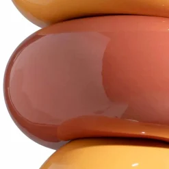 Ferroluce Moderne Pendelleuchten-3-Elemente-Lampe aus Keramik in verschiedenen Formen, hergestellt in Italien – Bumbum