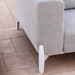 Viadurini in the Garden Stoffsessel-Entspannen Sie Garten Sessel Aluminium und Stoff, Design in 3 Ausführungen - Filomena