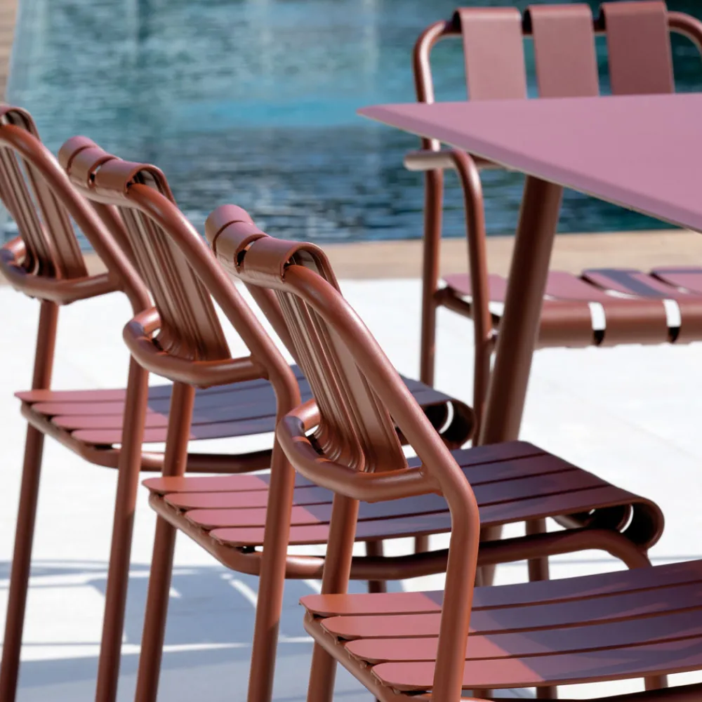 Viadurini in the Garden Gartenstühle Metall-2er-Set Gartenstühle komplett aus Aluminium - Resplendent