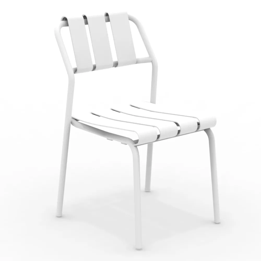 Viadurini in the Garden Gartenstühle Metall-2er-Set Gartenstühle komplett aus Aluminium - Resplendent