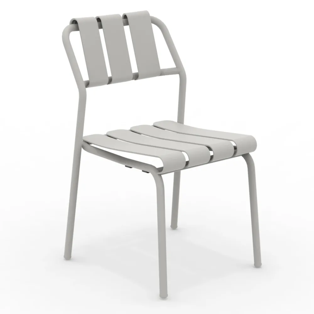 Viadurini in the Garden Gartenstühle Metall-2er-Set Gartenstühle komplett aus Aluminium - Resplendent