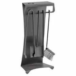 Viadurini Fire Design Kaminbesteck-4er-Set Made in Italy Design Stahlkaminwerkzeuge - Chandler