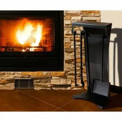 Viadurini Fire Design Kaminbesteck-4er-Set Made in Italy Design Stahlkaminwerkzeuge - Chandler