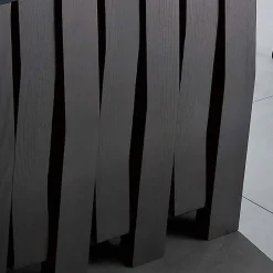 Viadurini Living Esstische-Esstisch aus Glas und Massivholz made in Italy, Egisto