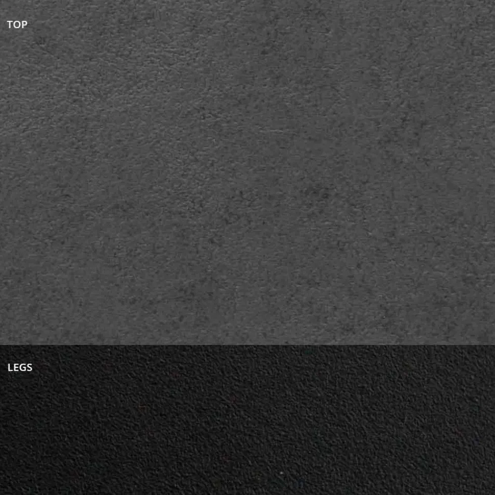 Viadurini Living Esstische-Esstisch aus HPL-Laminat und hochwertigem Made in Italy-Stahl – Dalmatiner