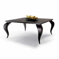 Viadurini Living Esstische-Esstisch aus Massivholz, luxury Design, made in Italy, Filo