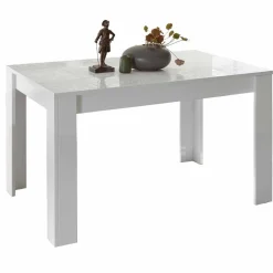 Viadurini Living Ausziehbare Esstische-Esstisch aus Melamin Ausziehbar bis 185 cm Made in Italy - Aneta