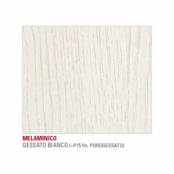 Viadurini Living Ausziehbare Esstische-Esstisch aus Melamin und lackiertem Metall Made in Italy - Remigio