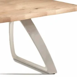 Viadurini Living Esstische-Esstisch aus Metall und furnierter Eiche Made in Italy - Aryssa