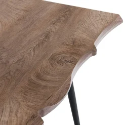 Viadurini Living Esstische-Esstisch aus Stahl mit Mdf-Platte in Eiche - Gherardo