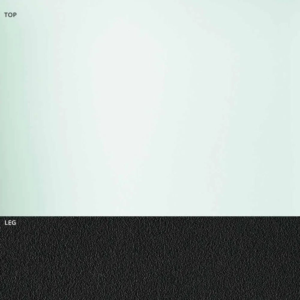 Viadurini Living Esstische Nach Mass|Esstische-Esstisch aus transparentem Glas und Metall verschiedene Farben Made in Italy - Aschio