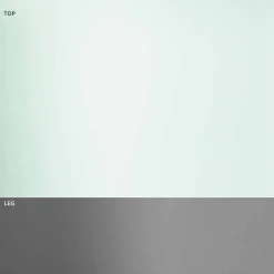 Viadurini Living Esstische Nach Mass|Esstische-Esstisch aus transparentem Glas und Metall verschiedene Farben Made in Italy - Aschio