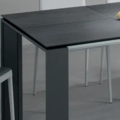 Viadurini Living Ausziehbare Esstische-Esstisch ausziehbar auf 2,8 m Metallplatte und matte Keramikplatte - Rashid