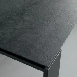 Viadurini Living Ausziehbare Esstische-Esstisch ausziehbar auf 2,8 m Metallplatte und matte Keramikplatte - Rashid
