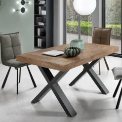 Viadurini Living Ausziehbare Esstische-Esstisch ausziehbar auf 260 cm Holzoptik Made in Italy - Lenova