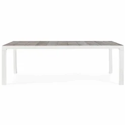 Viadurini in the Garden Gartentische Fest-Esstisch für den Außenbereich aus Keramik und Aluminium, Homemotion - Salem