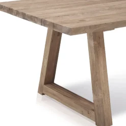 Viadurini in the Garden Gartentische Aus Teakholz-Esstisch für den Außenbereich aus recyceltem Teakholz Made in Italy - Bambi